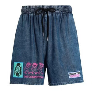 NWT PASDEMER Italia Men’s Athletic Denim Shorts